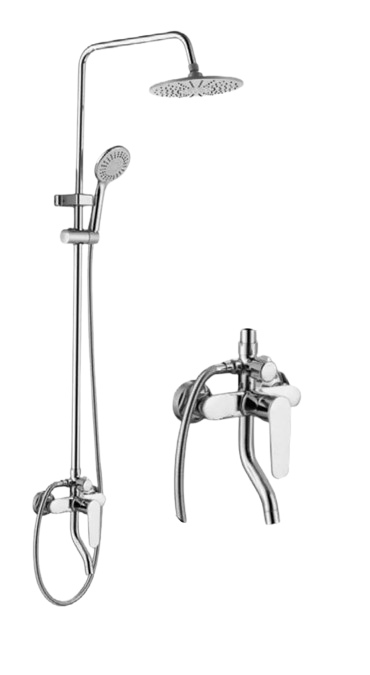 SISTEMA DE DUCHA TERMOSTATICA CON DUCHA DE MANO MER