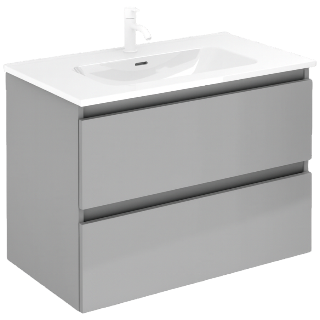 MUEBLE DE BAÑO BECCO 60CM ROYO, Acabado:: Gris