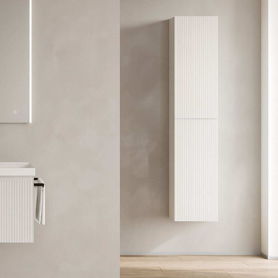 MUEBLE COLUMNA DE BAÑO VORA ROYO, Acabado:: Blanco Mate