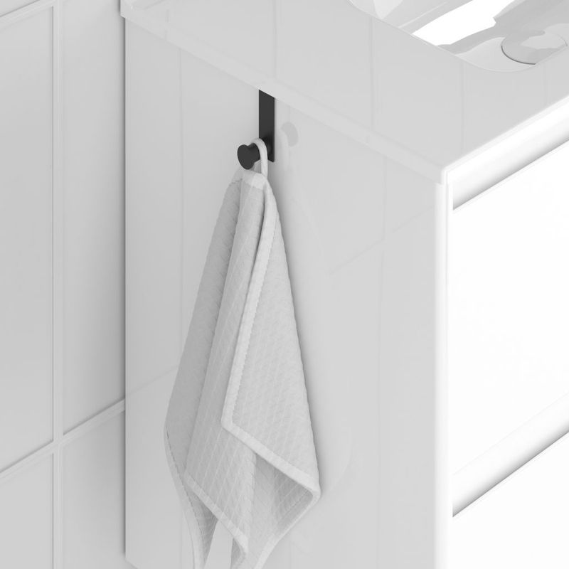 PORTA TOALLA PARA MUEBLE DE BAÑO ROYO