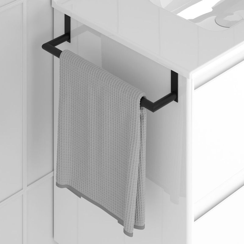 PORTA TOALLA PARA MUEBLE DE BAÑO ROYO