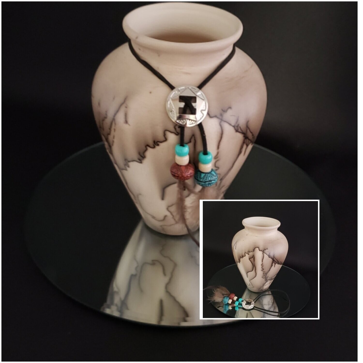 Horsehair Vase
