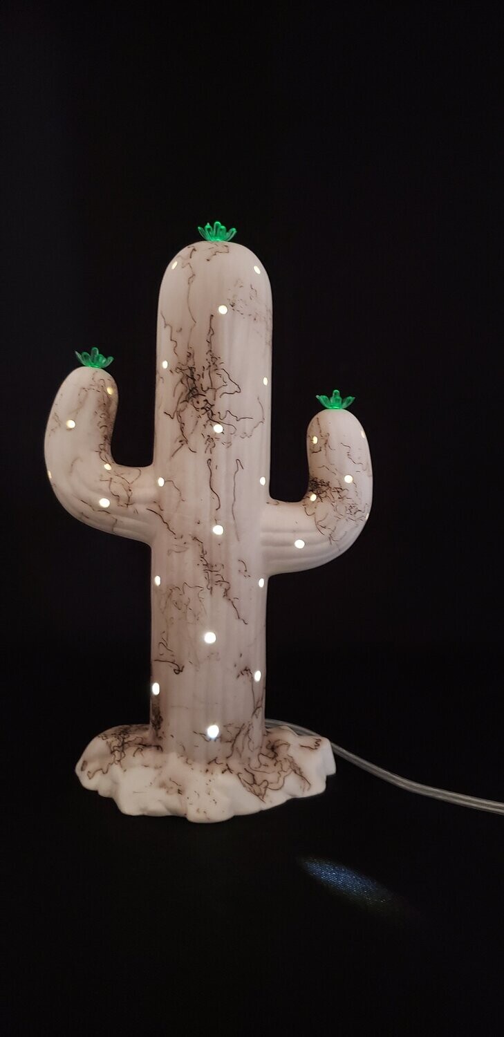Large Smooth Cactus - Light Kit Included
