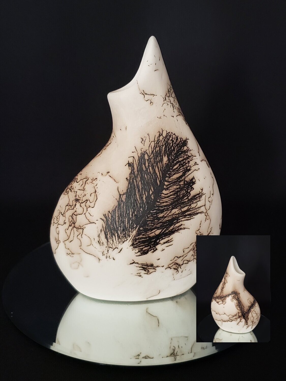 Surf Vase-Feathered