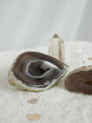 Agaat geode groot