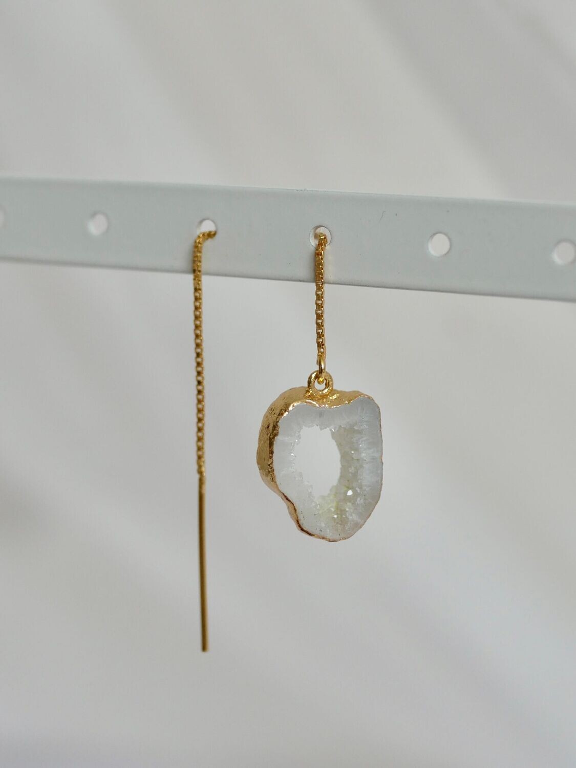 Oorbel Agaat | Goud