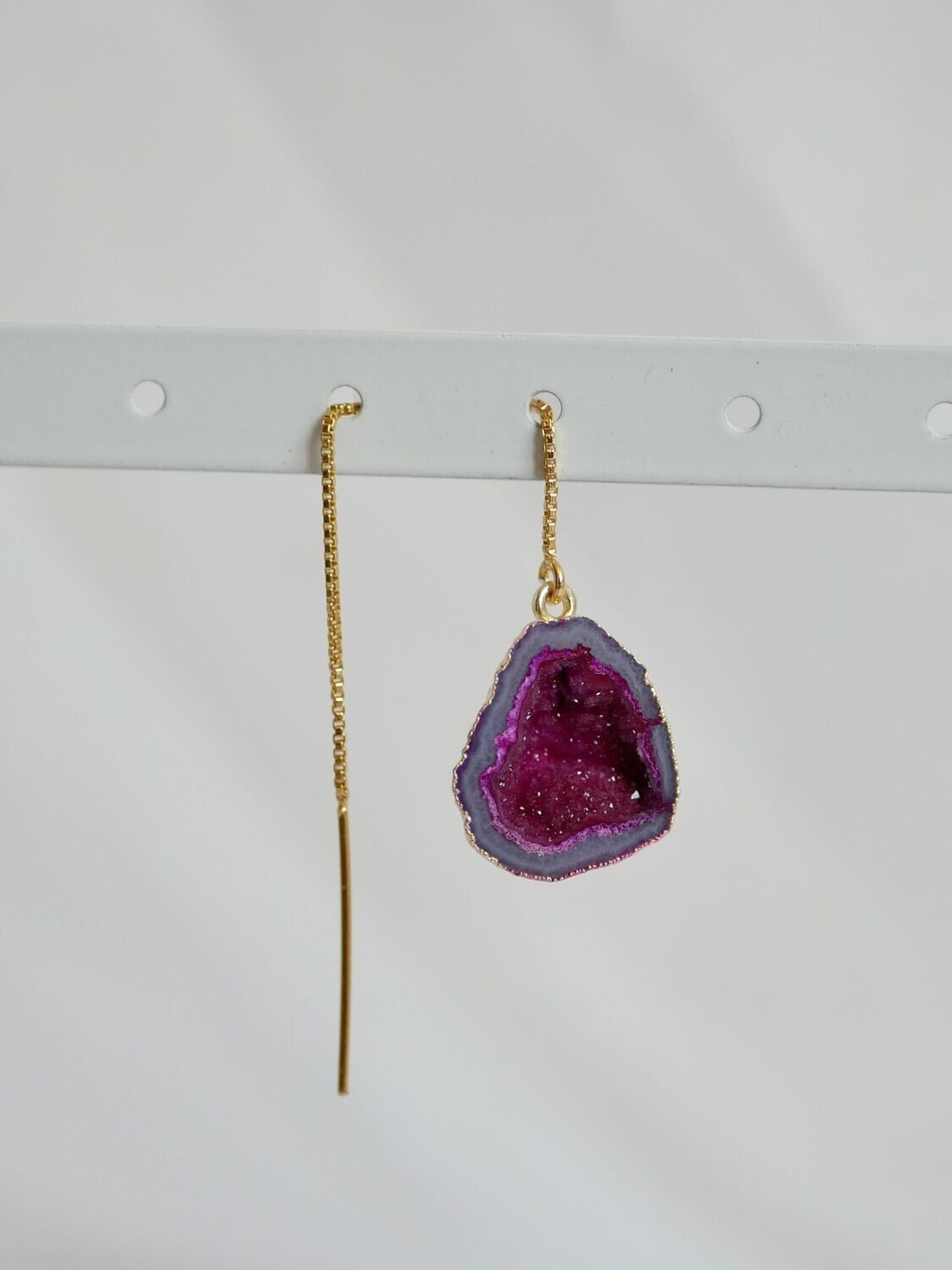 Oorbel Agaat | Goud