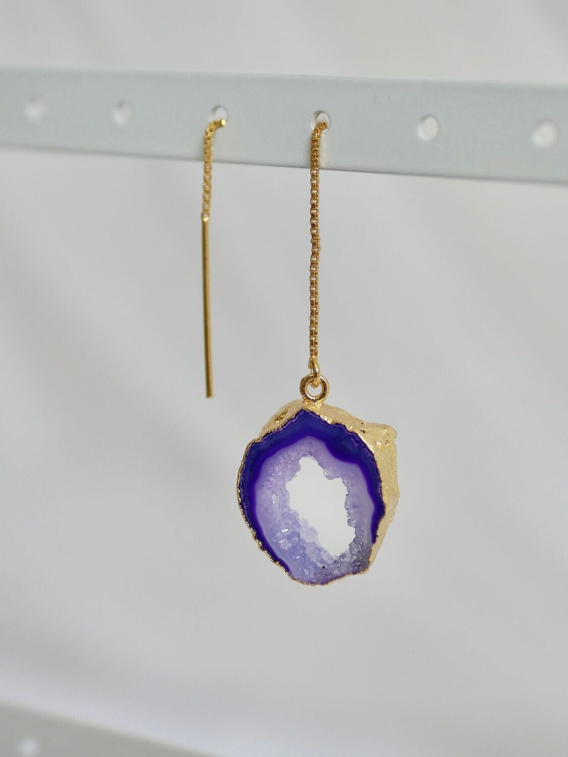 Oorbel Agaat | Goud