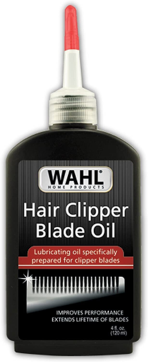 Wahl Premium Hair Clipper Blade Lubricating Oil for Clippers, Trimmers, &  Blade Corrosion for Rust Prevention – 4 Fluid Ounces – Model 3310-300