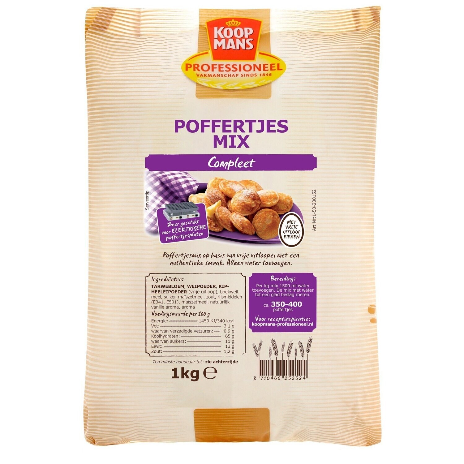 Poffertjes Mix en keukengerei
