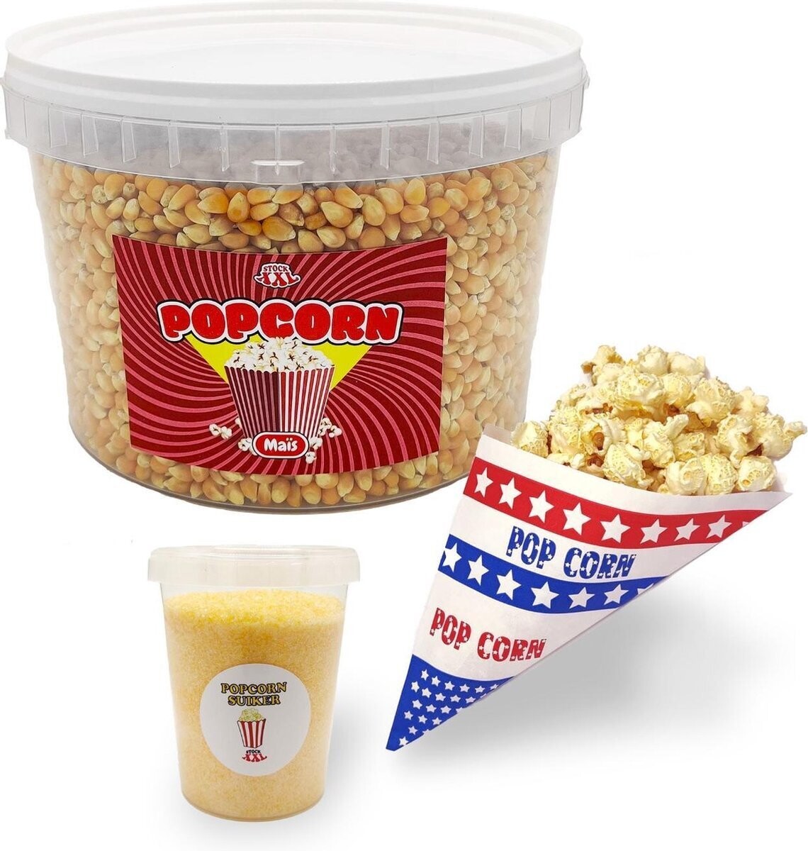 Vijftig extra porties popcorn ZOET