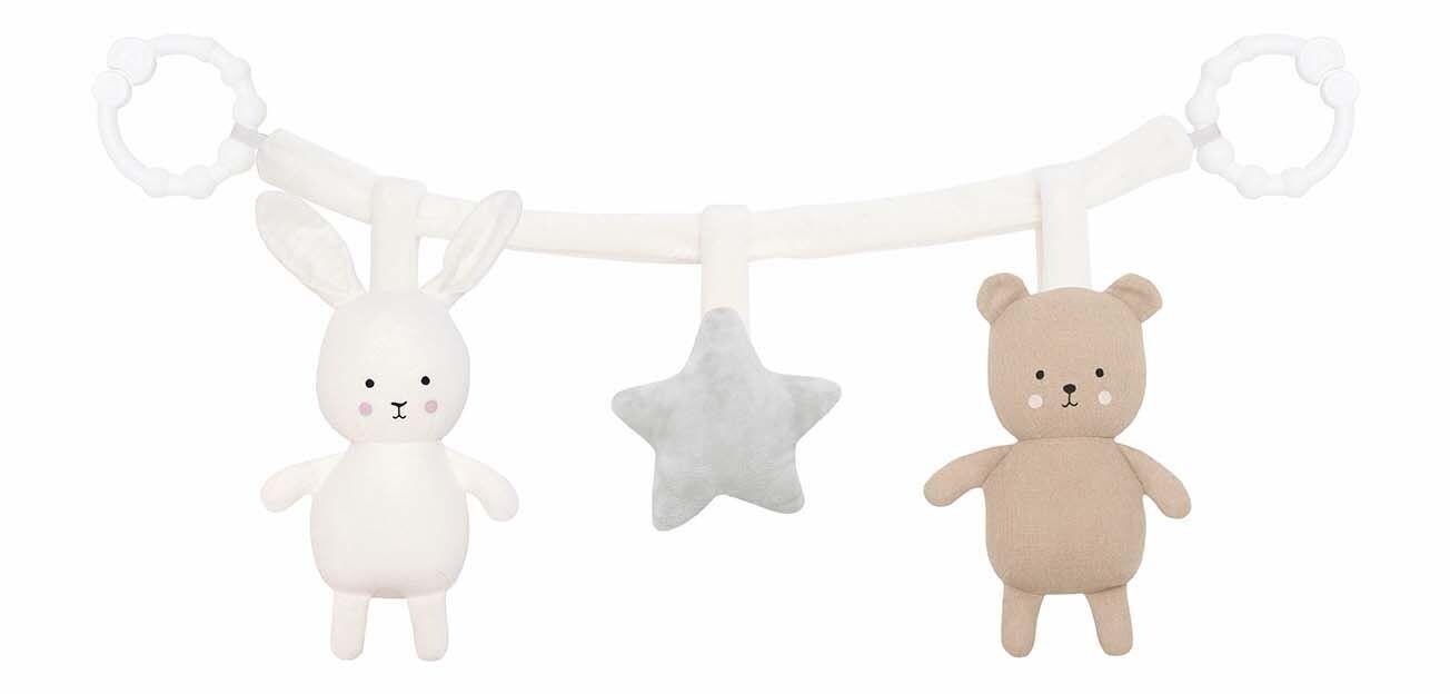 Kinderwagenkette Teddy & Bunny Jabadabado