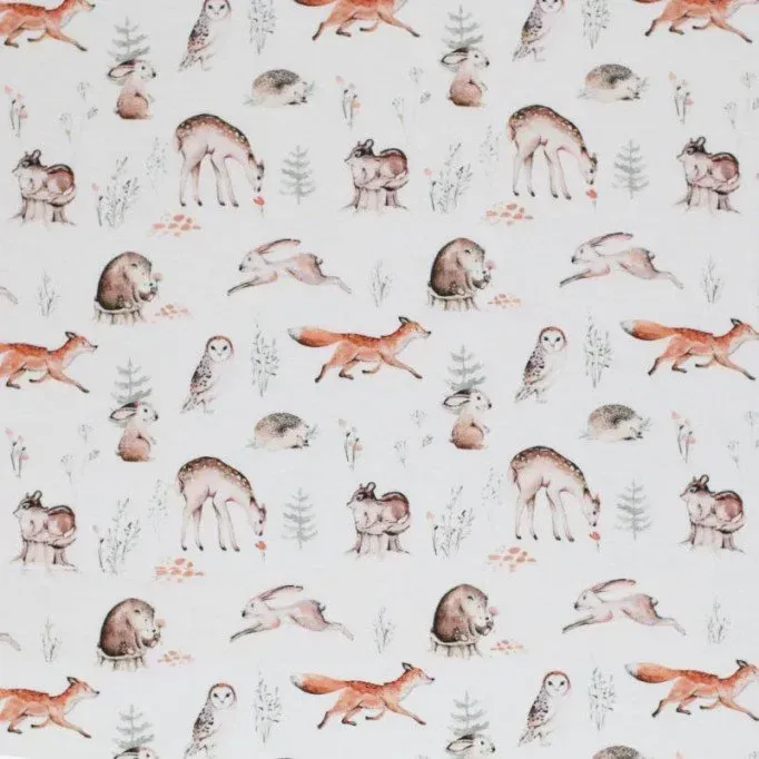 Shirt Waldtiere natur