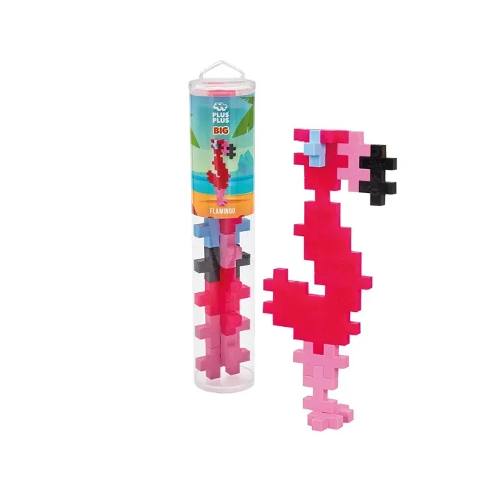 16 Kreativ Bausteine BIG Flamingo