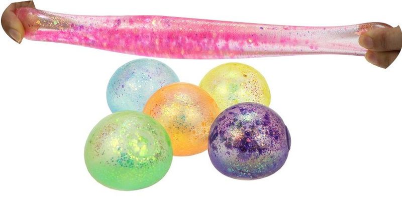 Stretchy Glitzer Ball
