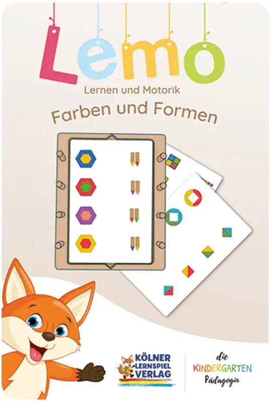 Lemo Kartensatz Farben und Formen (ab 3 Jahren)