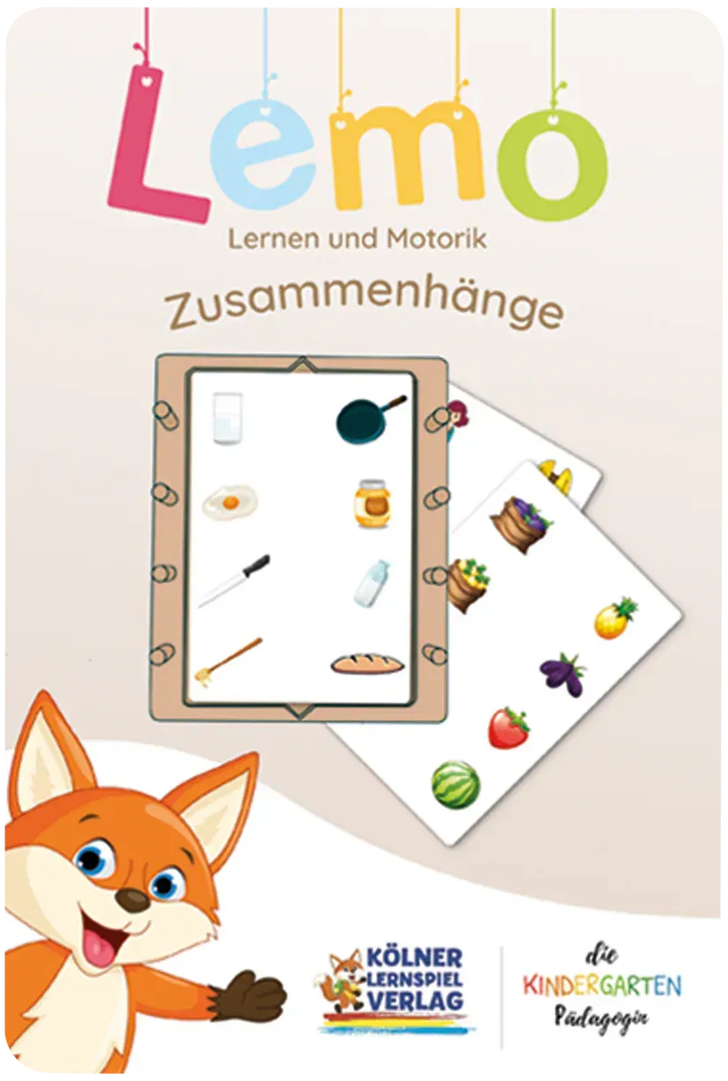 Lemo Kartensatz Zusammenhänge (ab 4 Jahren)