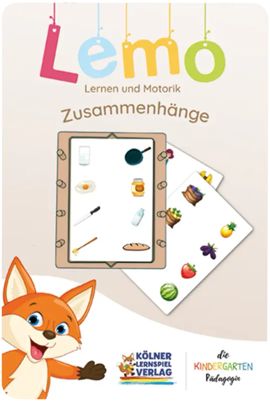Lemo Kartensatz Zusammenhänge (ab 4 Jahren)