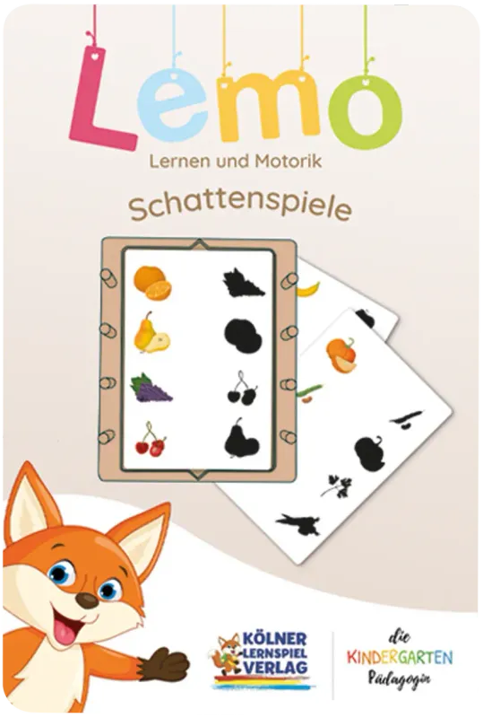 Lemo Kartensatz Schattenspiele (ab 3 Jahren)