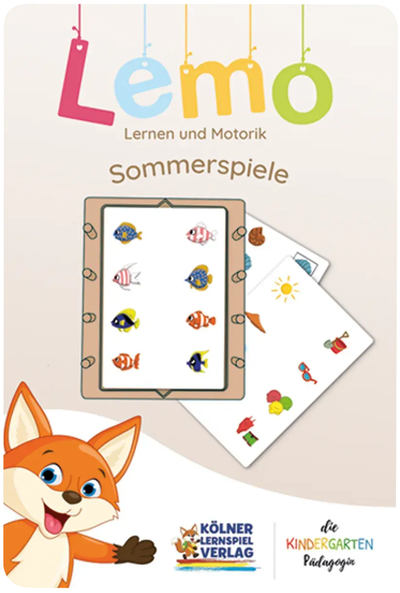 Lemo Kartensatz Sommerspiele (ab 4 Jahren)