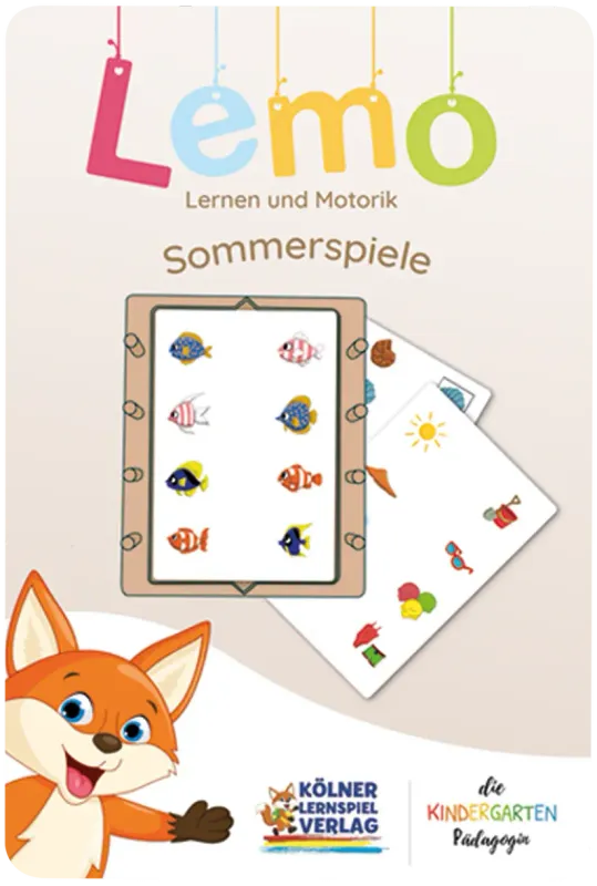 Lemo Kartensatz Sommerspiele (ab 4 Jahren)