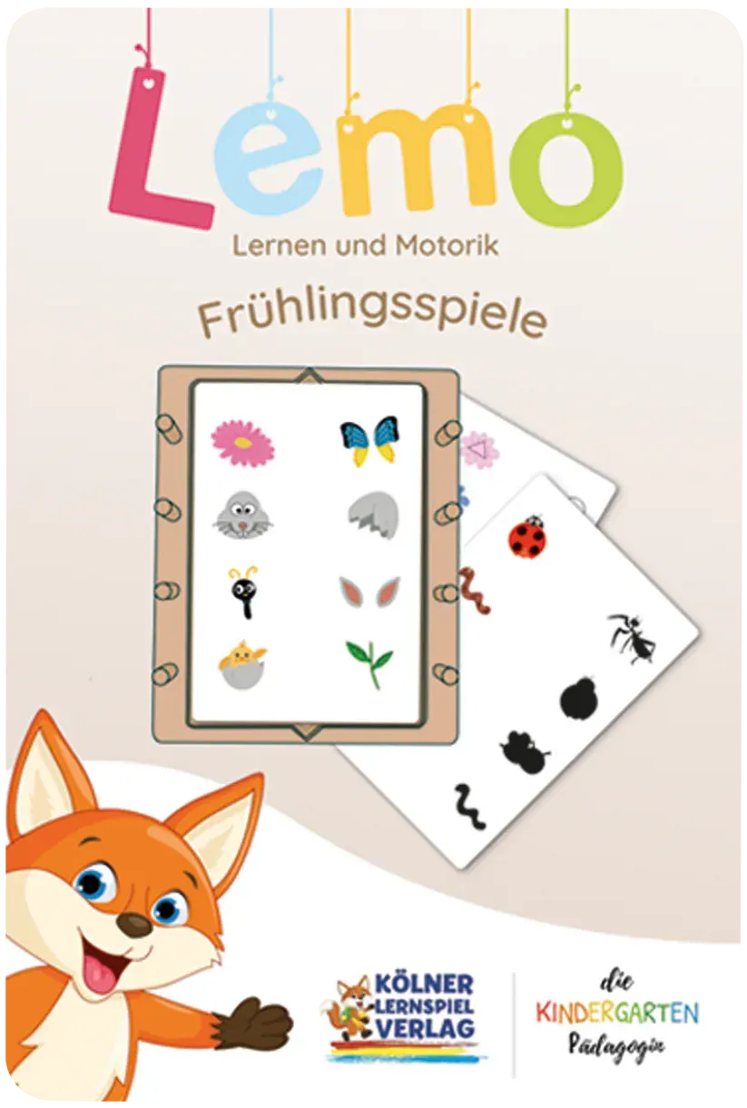 Lemo Kartensatz Frühlingsspiele (ab 4 Jahren)