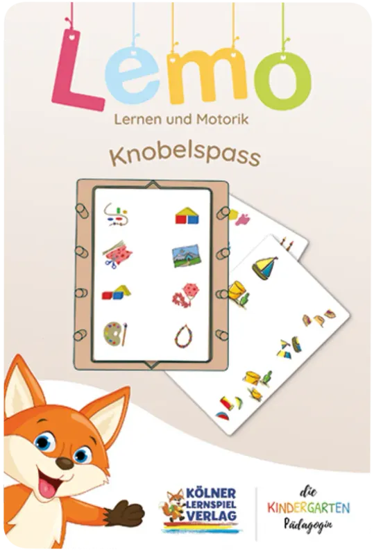 Lemo Kartensatz Knobelspass (ab 5 Jahren)