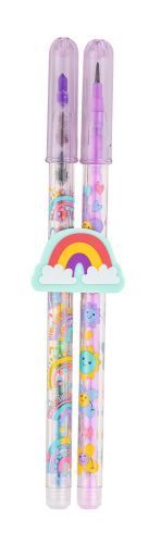 2in1 Steckstift Regenbogen mit Radierer