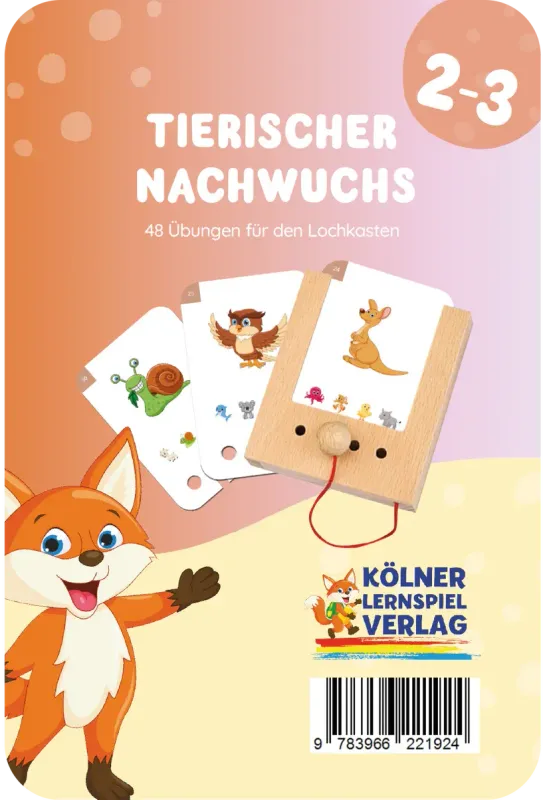 Tierischer Nachwuchs - Lochkasten
