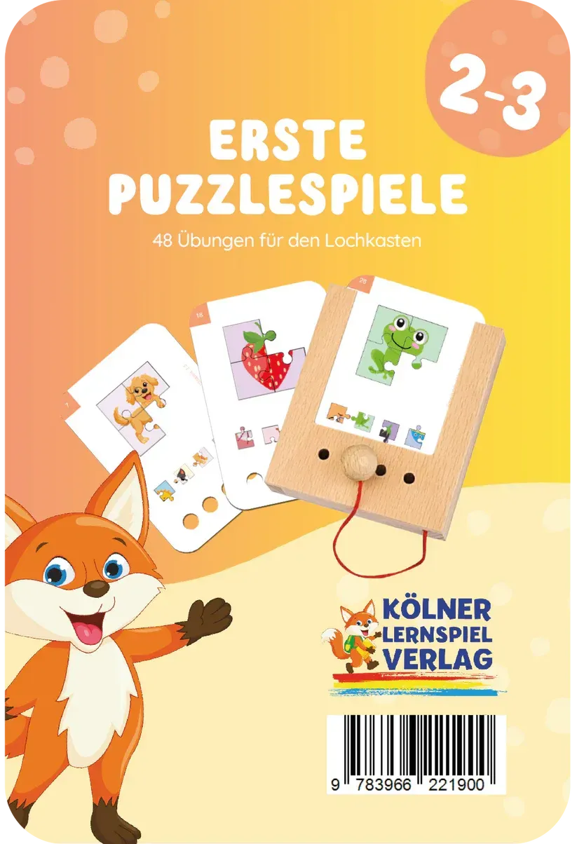 Erste Puzzlespiele 2-3 - Lochkasten