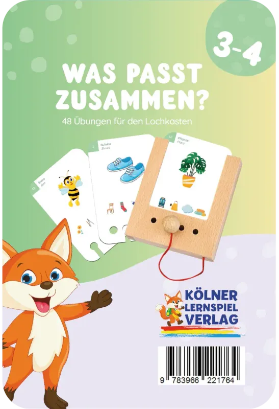 Was passt zusammen? - Lochkasten