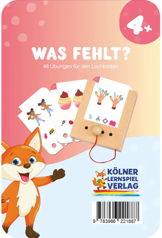 Was fehlt 4+ - Lochkasten