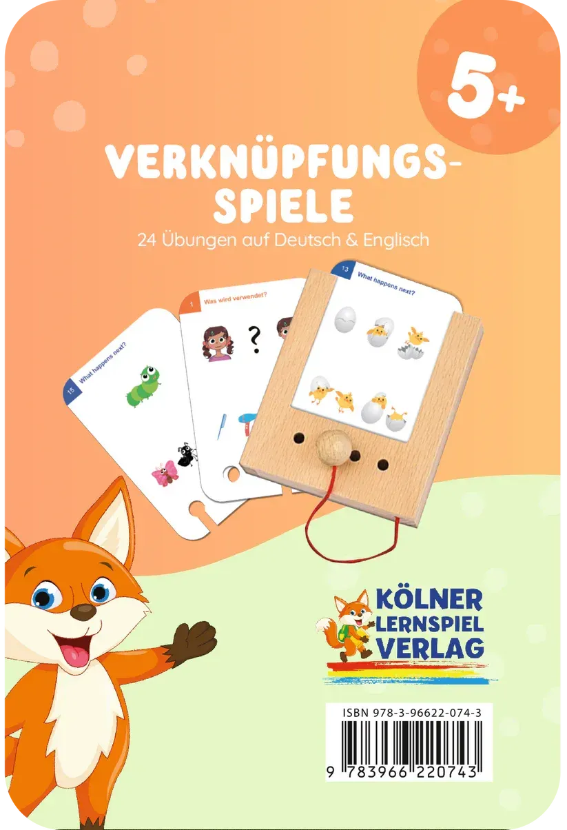Verknüpfungsspiele 5+ - Lochkasten