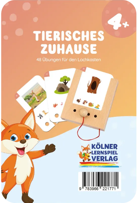 Tierisches Zuhause 4+ - Lochkasten