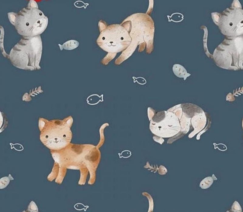 Swingrock Katze blau