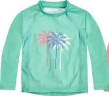 UV-Schutz Shirt Palmen / Mint 74/80