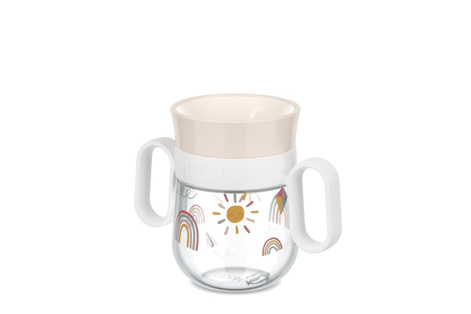 360° Trinkbecher Mepal Mio 200 ml - Sunshine & Rainbow