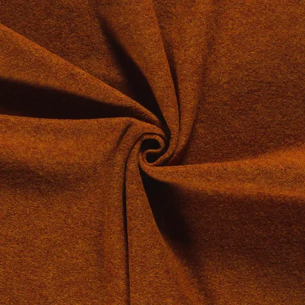 Wollwalk-Jacke kaminrot