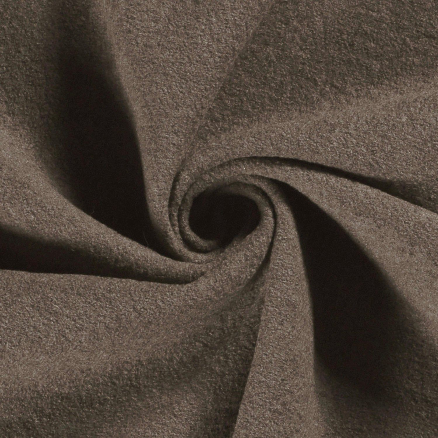 Wollwalk-Haube taupe