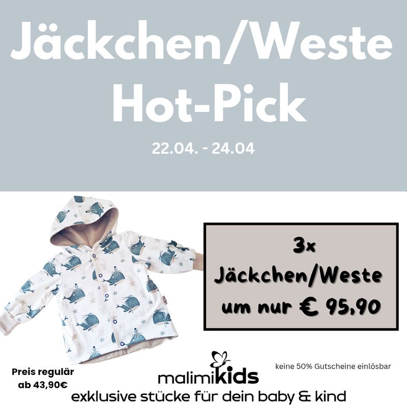 Jäckchen/Weste Hot-Pick