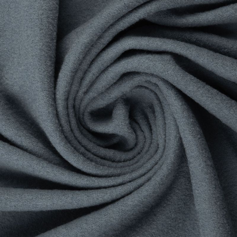 Wollwalk-Jacke rauchblau