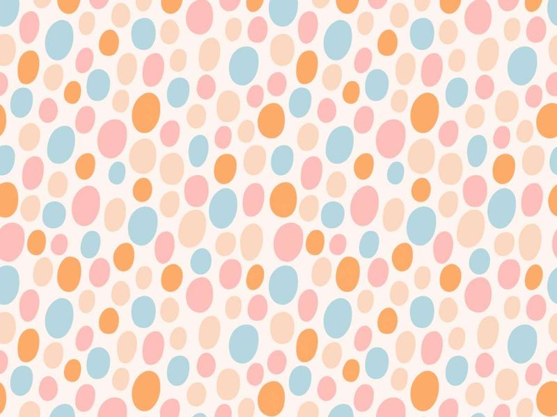 Strampler Bunte Punkte