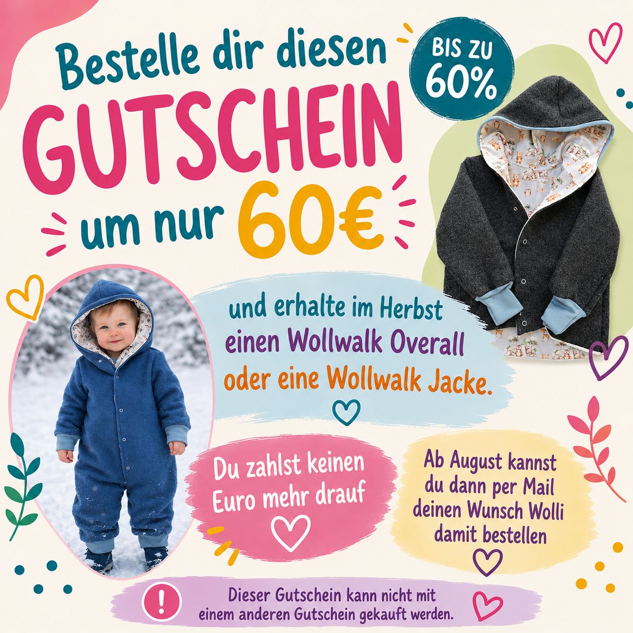 Wollwalk Gutschein