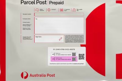 Postage Small pre-paid satchel