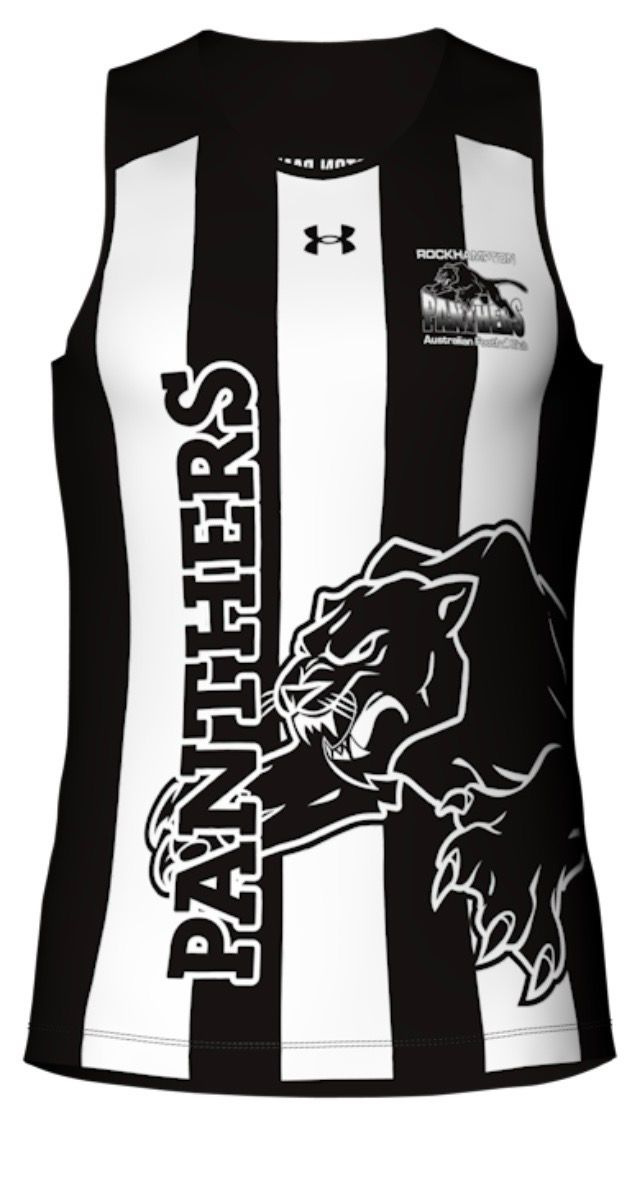 Panthers Kids Performance Racer Back Training Singlet