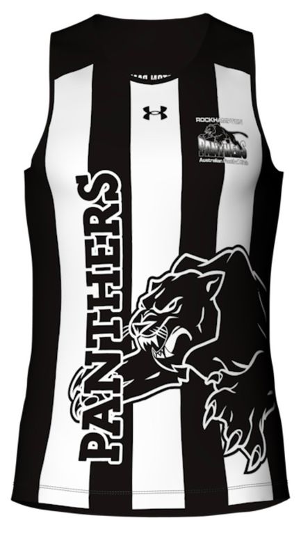 Panthers Kids Performance Racer Back Training Singlet