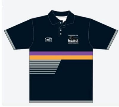 Panthers Kellie England Memorial Round Kids Polo Short Sleeve