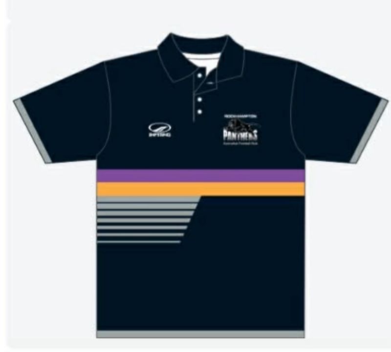 Panthers Kellie England Memorial Round Kids Polo Short Sleeve
