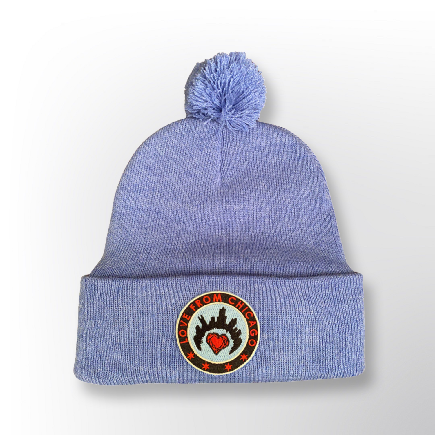 Love From Chicago Beanie - Heather Royal
