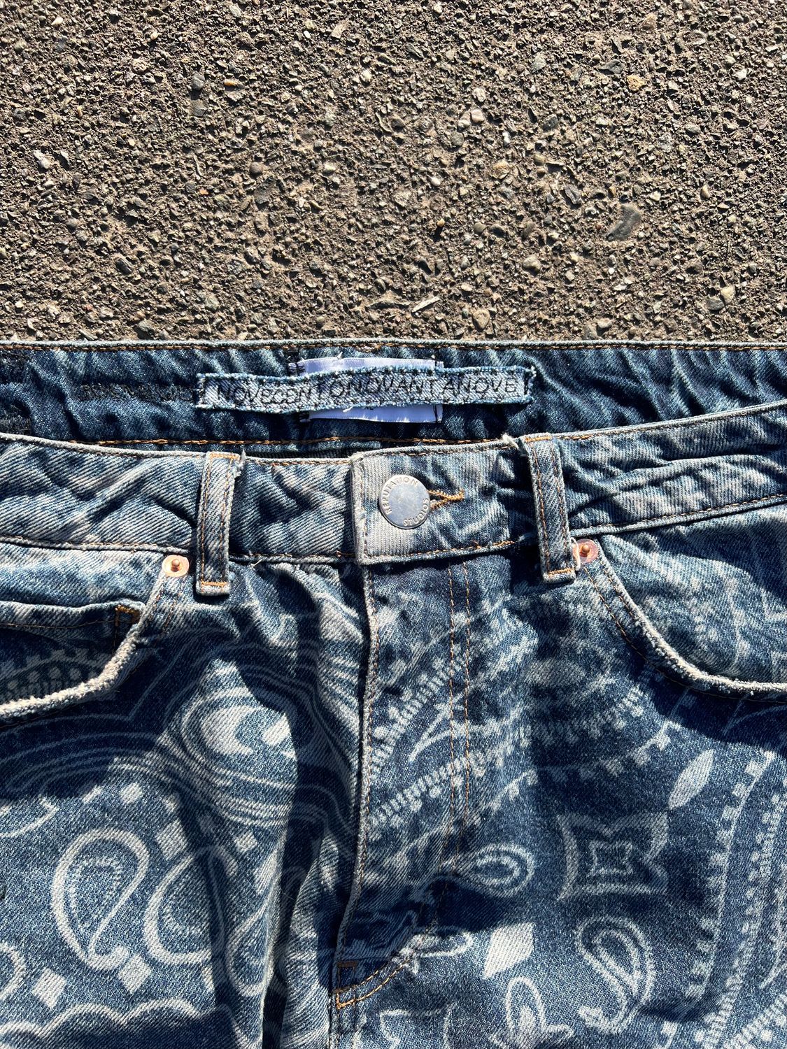 “Baggy Bandana” Jeans